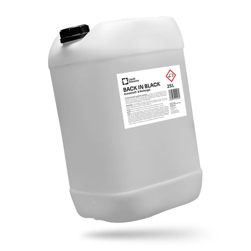 Liquid Elements Back in Black - Plastic Care 25L